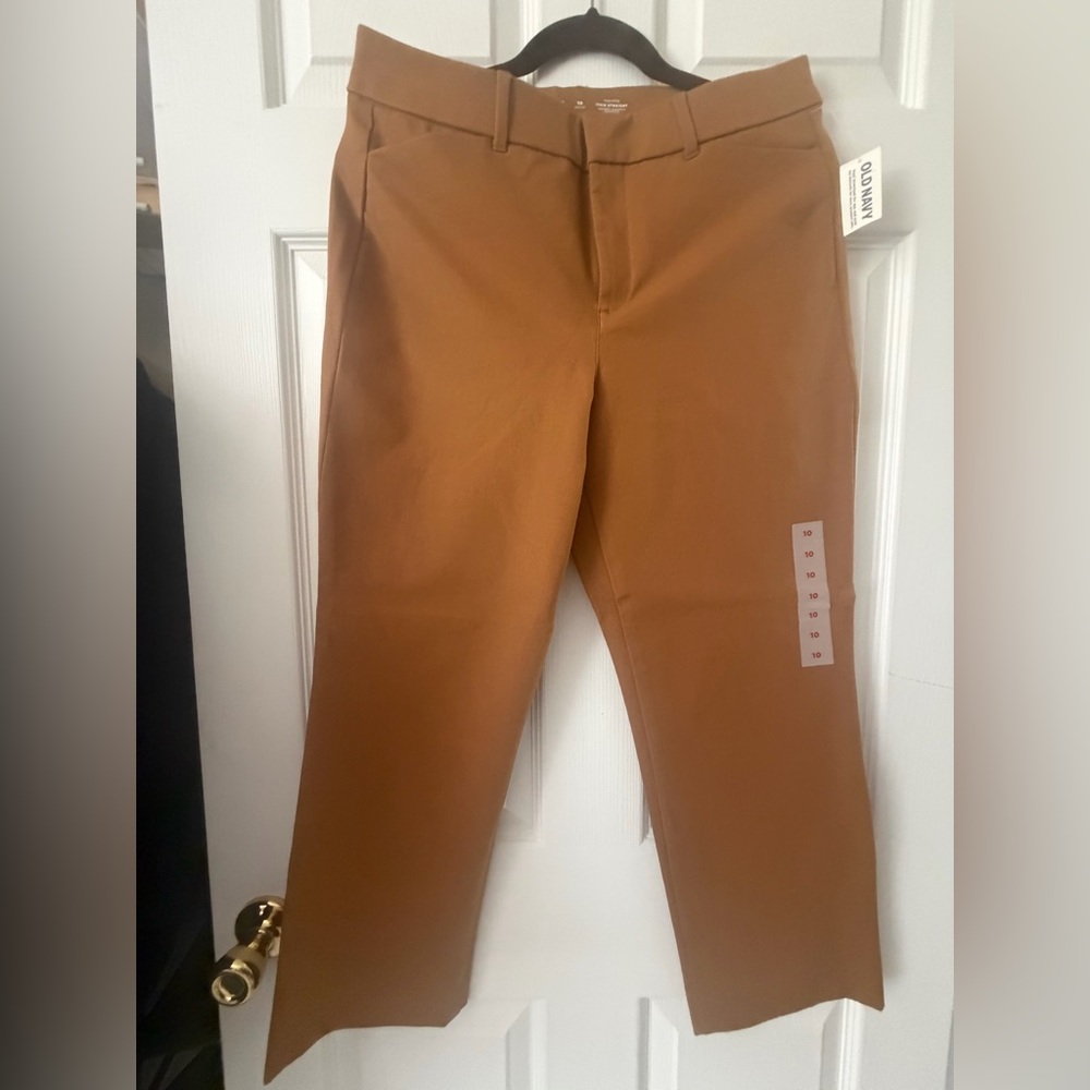Old Navy Women’s Pixie Pants Caramel/Tan Petite
